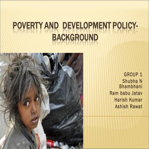 Poverty background