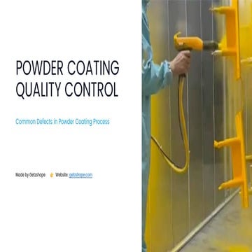 Identifying and Solving Common Defects in Powder Coating | PDF