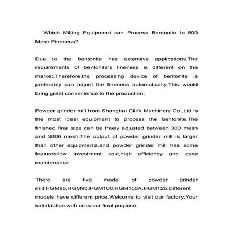 Powder grinder mill 10