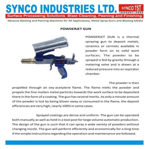 Powderjet Gun