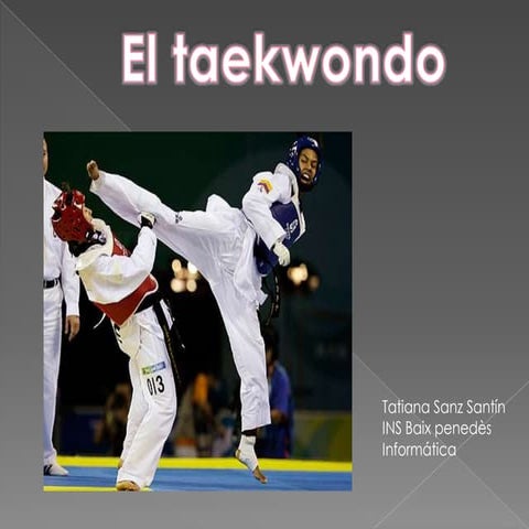 Formas del Taekwondo