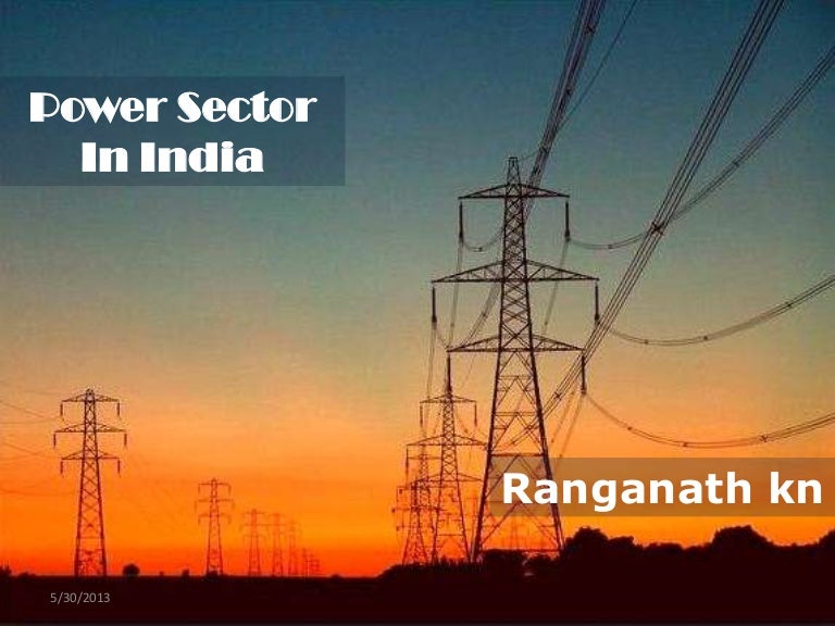Power sector in india.