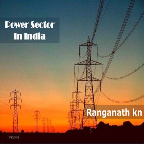Power sector in india.
