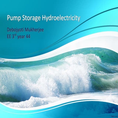 Pump storage Hydroelectricity