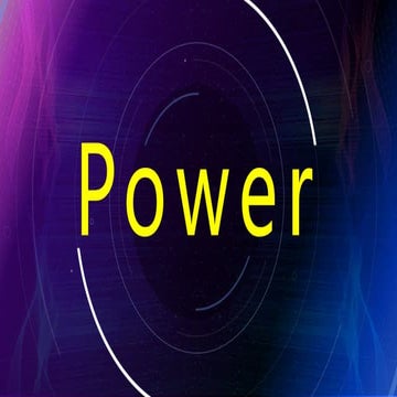 Power | PPT