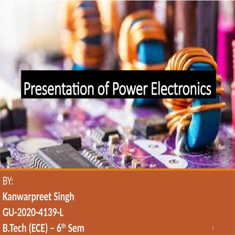 POWER-ELECTRONICS PPt di fuddi ch lann vadea