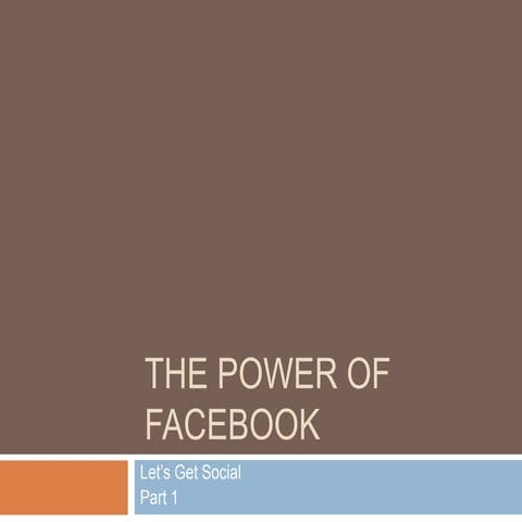 The Power of Facebook: Turning Fans Into Paying Customer