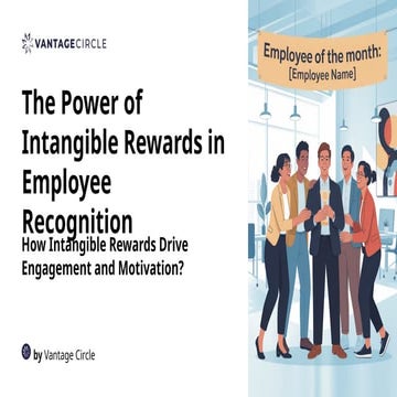 The Power of Intangible Rewards in Employee Recognition