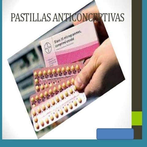Pastillas anticonceptivas