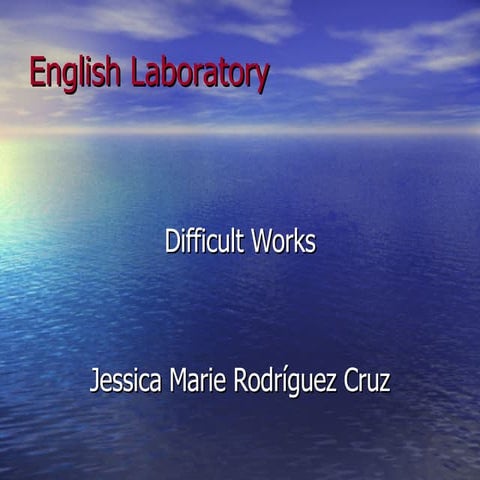 English Laboratory