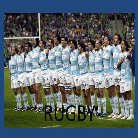 Rugby basic rules and terminology | PPTX