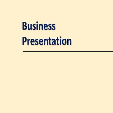 Business Communication Presentation