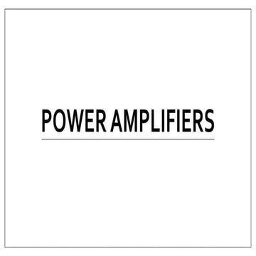 Power amplifiers analog electronics.pptx