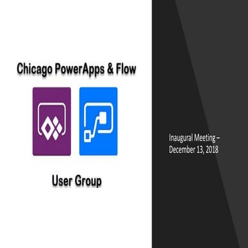 Power apps and flow user group