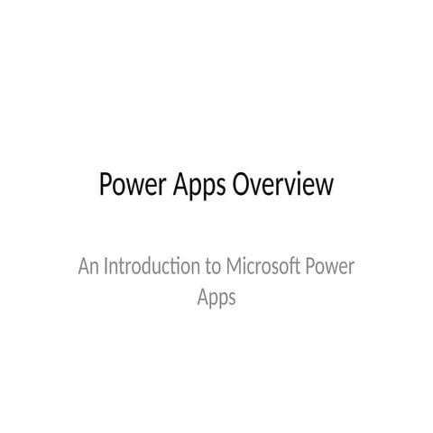 About power app and how it will be usefull