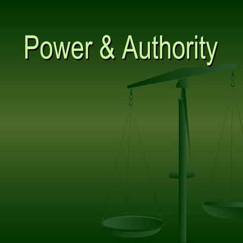 Power authority 