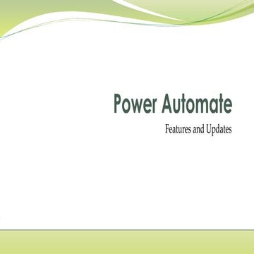Power automate a workflow automation platform | PDF