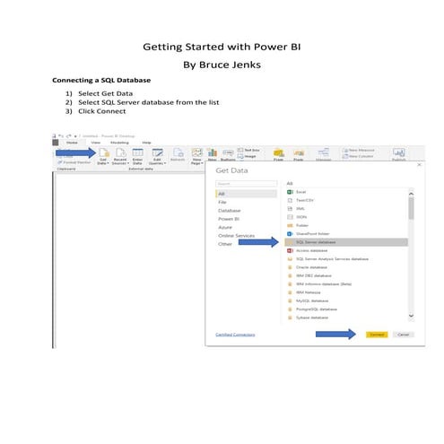 Power BI - Getting Started Guide | PDF