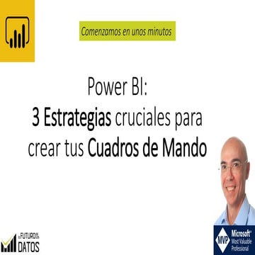 Power BI - 3 Estrategias cruciales para crear tus Cuadros de Mando | PDF