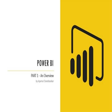 Power BI basics part 1(overview) | PPS