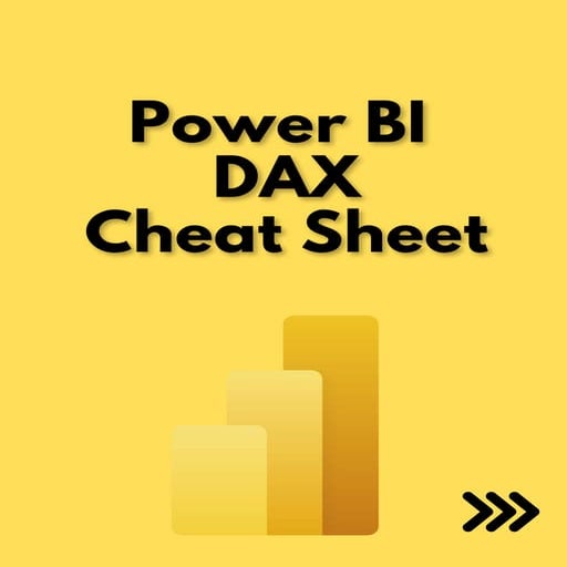 Power BI Cheat Sheet help to improve your power BI