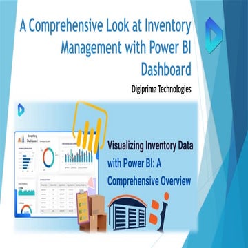 Inventory Management with Power BI Dashboard