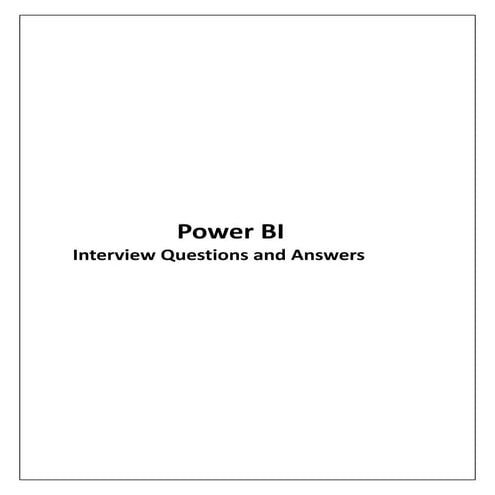 Power BI Interview Questions & Answers.docx