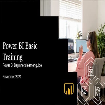 Power BI Training Guide by workforce Dev
