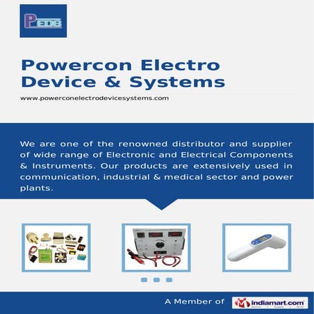 Powercon electro-device-systems