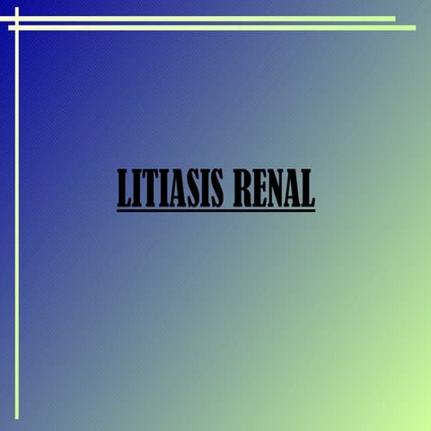 Power De Litiasis Renal