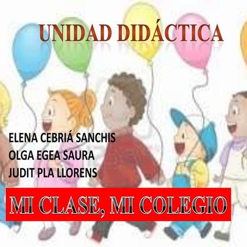 Las partes de la escuela | PPTX