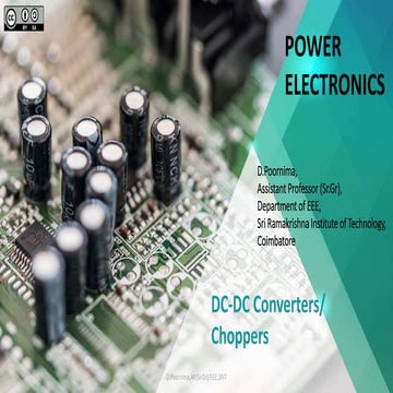 Power Electronics-DC-DC Converters/Choppers.pptx