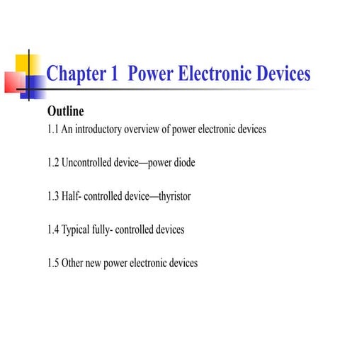 Power electronics