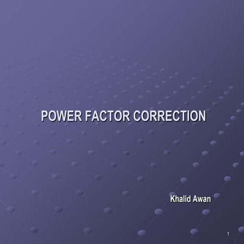 Power Factor Correction.ppt