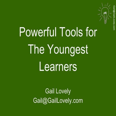 Powerful Learning For Young Learners Gail Lovely