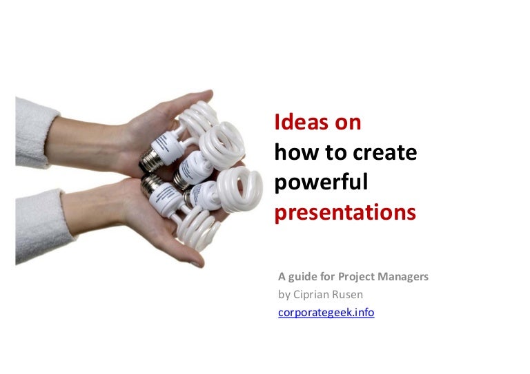 ppt slides for project presentation