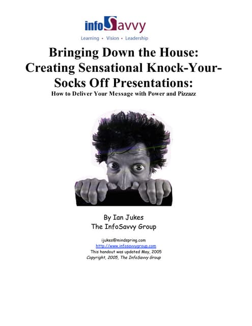 Powerful presentations handout