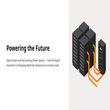 Powering the Future: Data Centers and the Transformation of Electricity ...