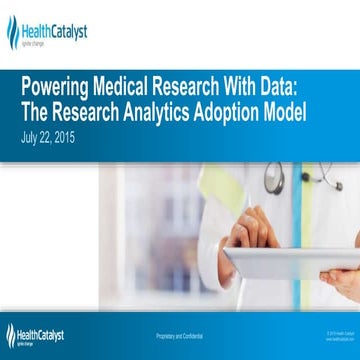 Powering Medical Research With Data: The Research Analytics Adoption Model