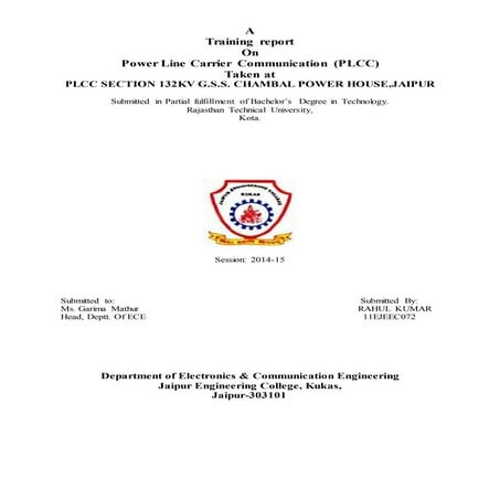 Power  line  carrier  communication