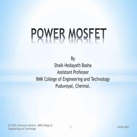 Power mosfet