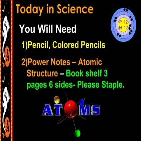 Power Notes   Atomic Structure-Day 1