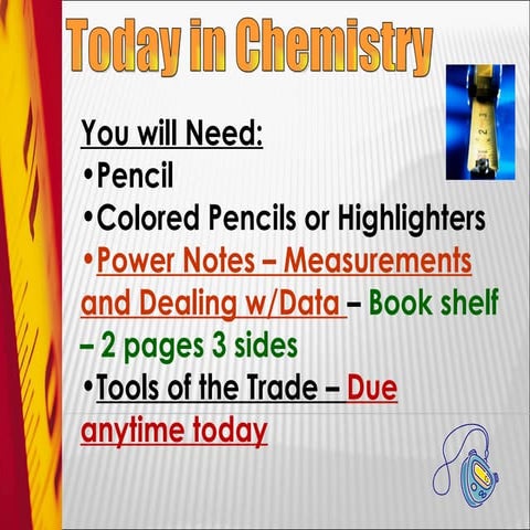 Power Notes   Measurements and Dealing with Data
