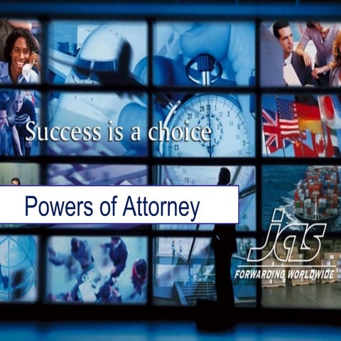 Power of attorney training