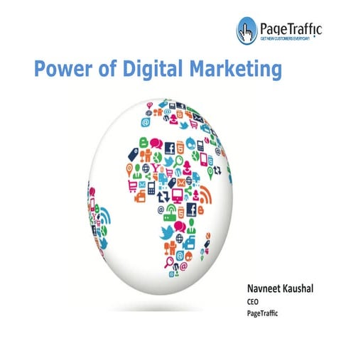 Power of Digital Marketing -  TiE Young Enterpreneurs 2015