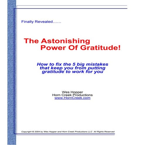 Powerofgratitude