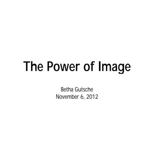 Power of Image 2012 by Betha Gutsche
