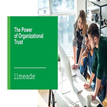 The Power of Organizational Trust