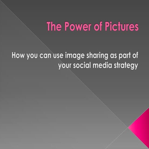 Using images to enhance your social media strategy