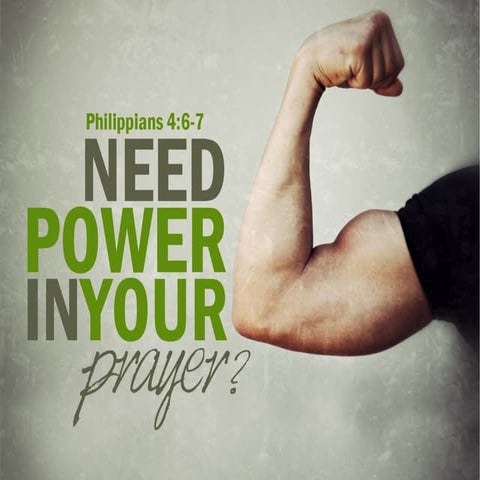 Power of prayer (Autumn 2012)